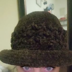 Women's knitted polyester winter hat